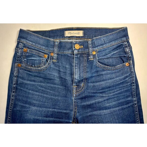 Madewell 9" High-Rise Skinny Jeans | Polly Wash | Excellent Used |‎ Size 26 - Picture 5 of 10